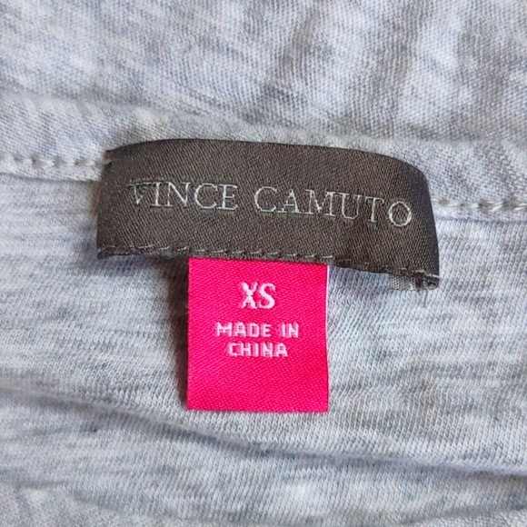 Vince Camuto Side Tie Medallion Blouse Top - Picture 7 of 7